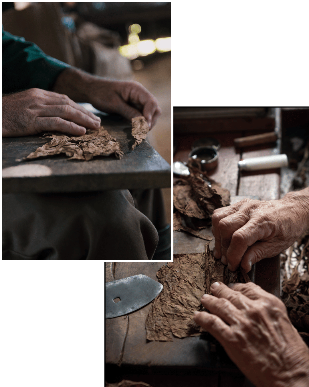 Cigar handrolling